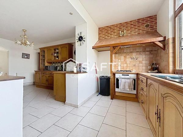 PÉRONNE – Maison lumineuse de 178 m² avec jardin