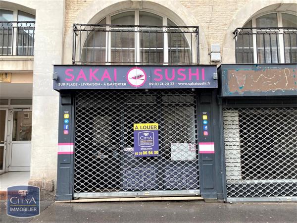 Local commercial à louer 140m² Dieppe (76200)