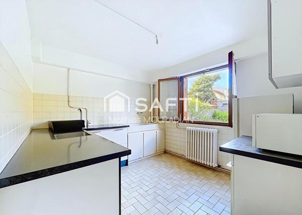 Maison avec jardin et garage à 2 pas du RER D.
