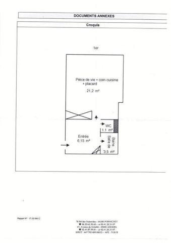 Appartement 1 pièce - 44500 La Baule-Escoublac