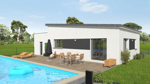 Terrain + Maison à vendre 3 pièces - 66 m²