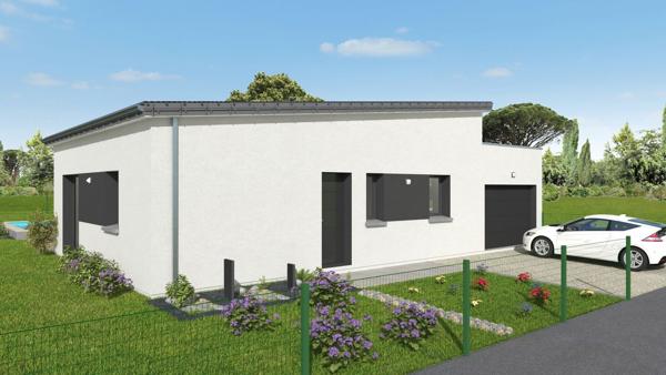 Terrain + Maison à vendre 3 pièces - 66 m²