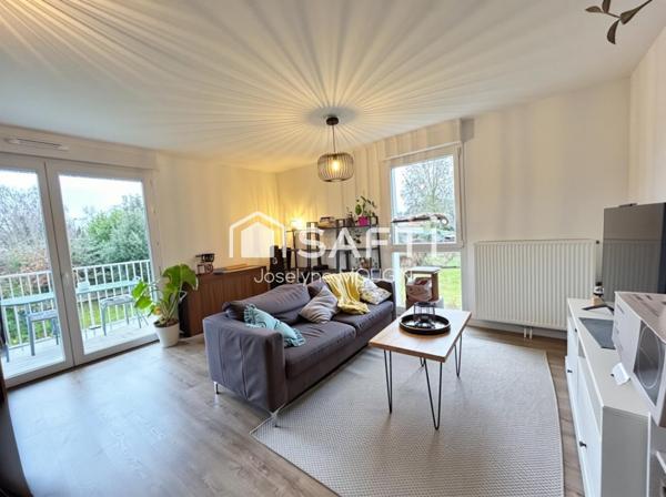 Amiens secteur - Saint Honoré / Jeanne d'Arc, appartement T3 avec terrasse et  stationnement.