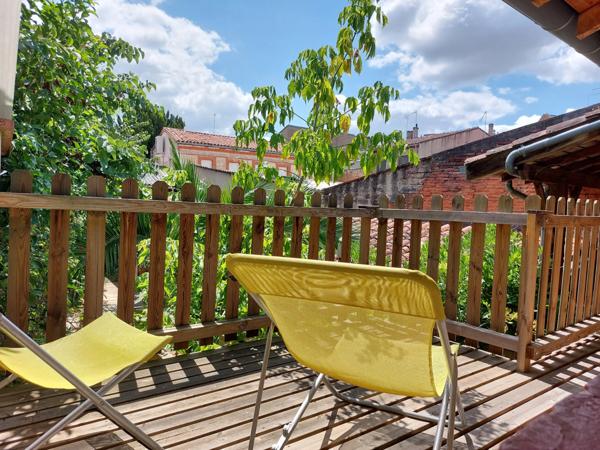 A vendre montauban. Maison de charme atypique, rénovée dans un esprit écologique, 7 pièces MONTAUBAN (82), 200m² habitables, jardin et dépendance