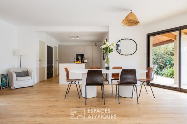 Maison d’architecte avec piscine