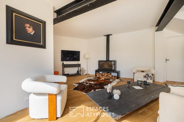 Maison d’architecte avec piscine