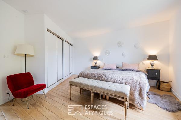 Maison d’architecte avec piscine