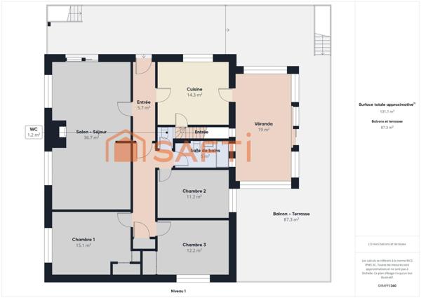 Spacieuse maison à Vivonne - Château-Larcher