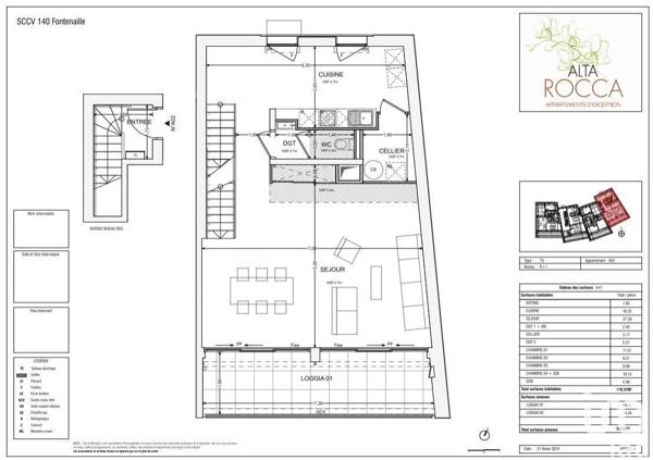 Appartement à vendre 