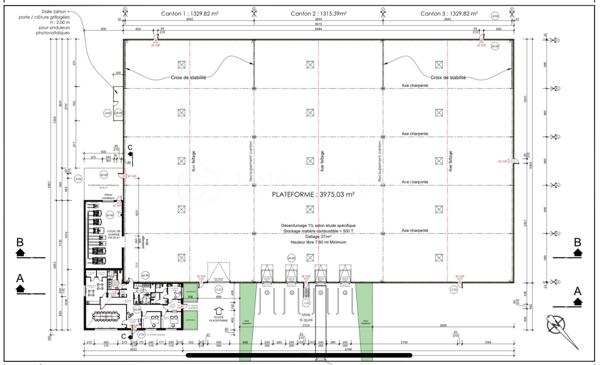 Local commercial de 4 279 m²