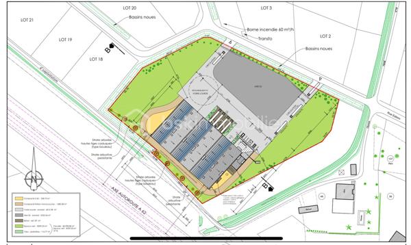 Local commercial de 4 279 m²