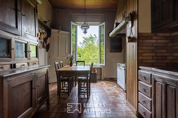 Maison de maître et dépendance