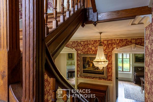 Maison de maître et dépendance