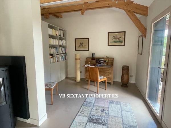 Bazas, charmante propriété de 3 hectares, avec maison d'habitation lumineuse et  économe au coeur de la nature