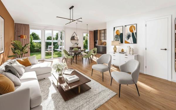 Appartement duplex à vendre 5 pièces - 104.3m² - GIF SUR YVETTE (91)