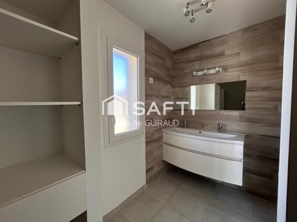 VILLA T4 GRAU D'AGDE SUR TERRAIN 803m2