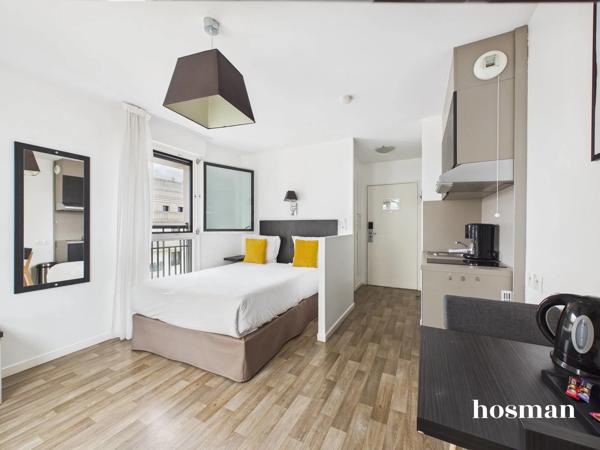 Investissement locatif - Studio 19 m² - Dernier étage traversant - Rue Jules Verne, Levallois-Perret