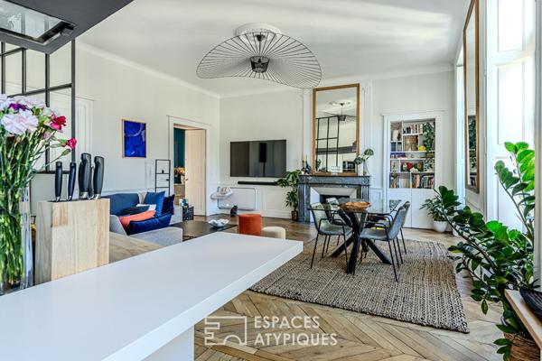 Appartement d’exception rénovation de qualité – Nantes Graslin