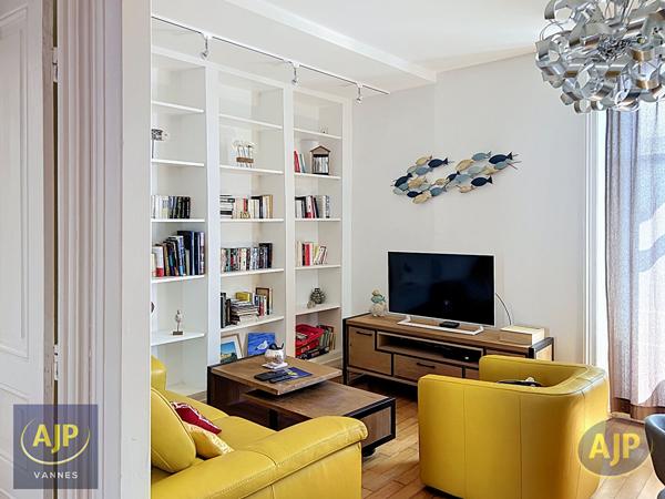 Appartement à vendre Vannes - 3 pièces, 60m² avec 2 chambre(s) à 299 000€ - AJP Immobilier Vannes