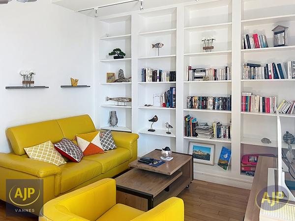 Appartement à vendre Vannes - 3 pièces, 60m² avec 2 chambre(s) à 299 000€ - AJP Immobilier Vannes