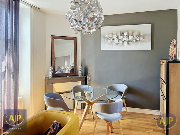 Appartement à vendre Vannes - 3 pièces, 60m² avec 2 chambre(s) à 299 000€ - AJP Immobilier Vannes