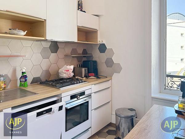 Appartement à vendre Vannes - 3 pièces, 60m² avec 2 chambre(s) à 299 000€ - AJP Immobilier Vannes