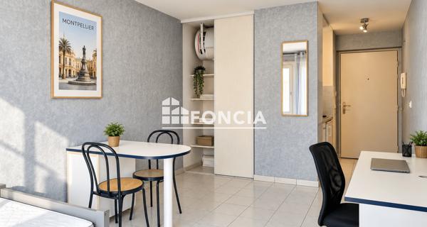 À vendre Studio 22.51 m² - Montpellier 34000