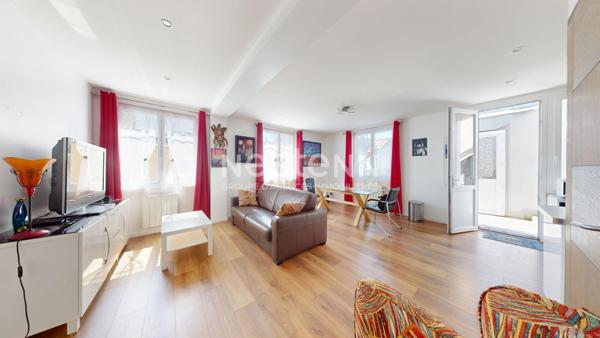 À VENDRE Charmant T3 de 58.33 m² lumineux avec terrasse plein sud dans petite copropriété.Parfait état!