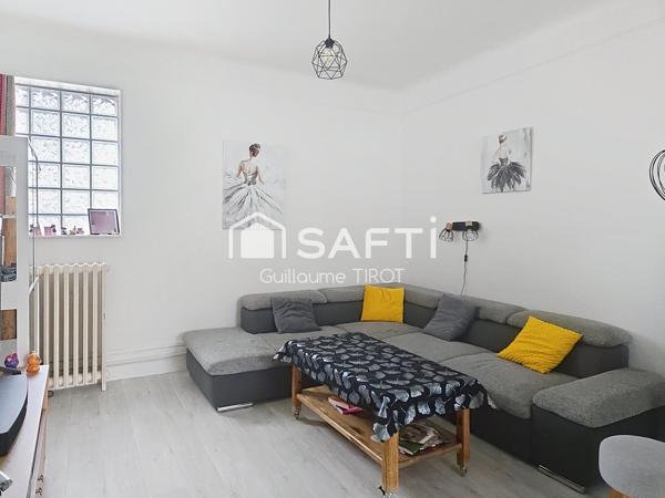 Investissement en centre-ville avec terrasse
