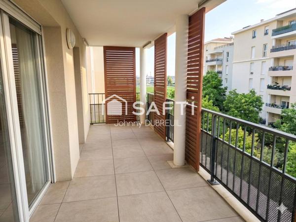 TOULON Est - Appartement T3 Lumineux – Écoquartier Font Pré – Terrasse 17 m²