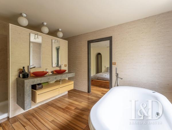 Mérignac Parc Féau Maison d'architecte avec piscine