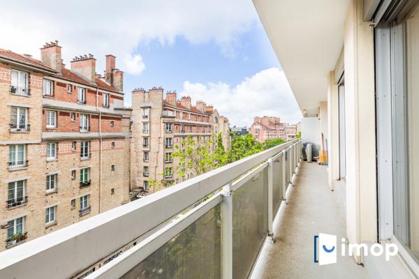 À 5 min du métro, vaste 4 pièces lumineux avec balcon sud, parking et cave – Ménilmontant