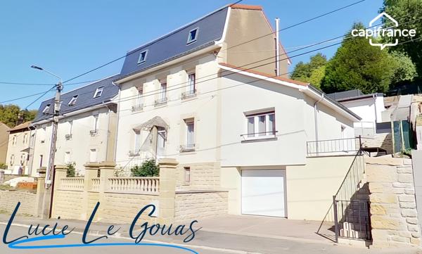 Maison individuelle de 167m² avec 5 chambres, jardin et garage à Longuyon