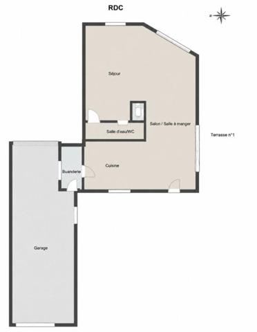 Sollies -Toucas Maison  6 pièces 120 m2 sur un terrain de 1200m²