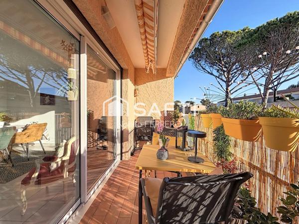 Appartement T3 à pied des plages et centre ville au calme