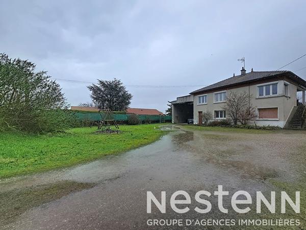 ST BONNET DE MURE Secteur Dormon - Maison individuelle 4 pièces de 87,45 m² + sous-sol et grand hangar sur terrain de 960 m²