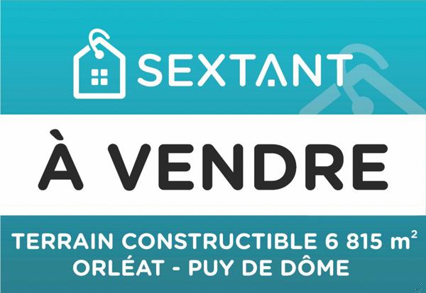 Orélat, terrain constructible 6815 m²