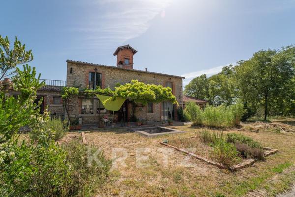 Propriété d'exception avec maison de Maître, chai et dépendances entre Nîmes et Montpellier