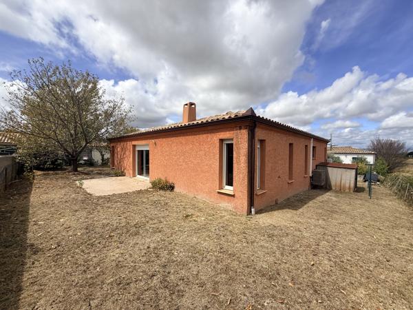 Maison contemporaine de plain-pied – Lumineuse et beaux volumes - Villasavary (11150)
