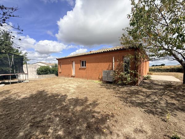 Maison contemporaine de plain-pied – Lumineuse et beaux volumes - Villasavary (11150)
