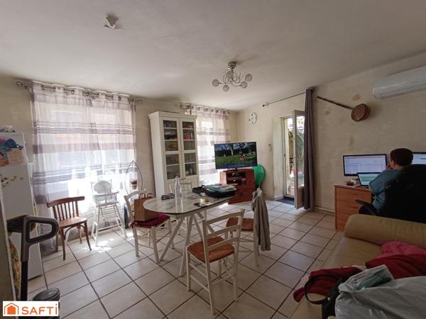 Appartement 88 m² en rez-de jardin