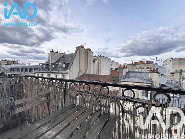 Studio à vendre 19 m² Paris 10