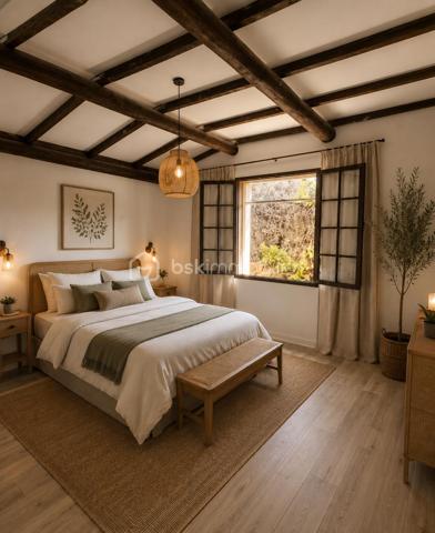 À vendre – Maison de plain-pied avec terrain arboré à Bollène

Située sur la commune de Bollène, découvrez cette agréable maison de plain-pied d’environ 118 m² habitables, construite en 1980, implantée sur un beau terrain clos et arboré de 
1146 m².

La maison offre une belle pièce de vie d’environ 35,5 m², chaleureuse grâce à sa cheminée, ainsi qu’une cuisine indépendante de 14,10 m².

L’espace nuit se compose de 4 chambres d’environ 14 m², 9 m², 10 m² et 12,17 m², complétées par une salle de bains d’environ 6 m², un WC indépendant et des dégagements.
Côté dépendances, vous bénéficierez d’un garage d’environ 25 m² avec point d’eau, ainsi que d’une cave en sous-sol.

À l’extérieur, le terrain de 1 146 m², entièrement clos et arboré, offre un bel espace à aménager selon vos envies : jardin, piscine, espace détente ou jeux.

Une maison familiale offrant de beaux volumes, un terrain agréable et un fort potentiel d’aménagement.

Pour plus d’informations ou organiser une visite. 
Contactez-moi. 

Prix 280 000 € FAI