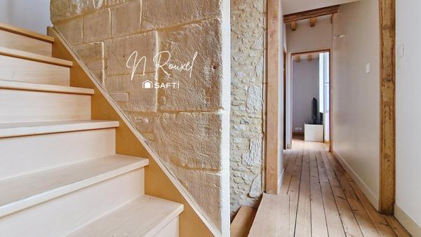 Maison 150m2, 5 chambres, 3 salles d'eau, terrain 383m2