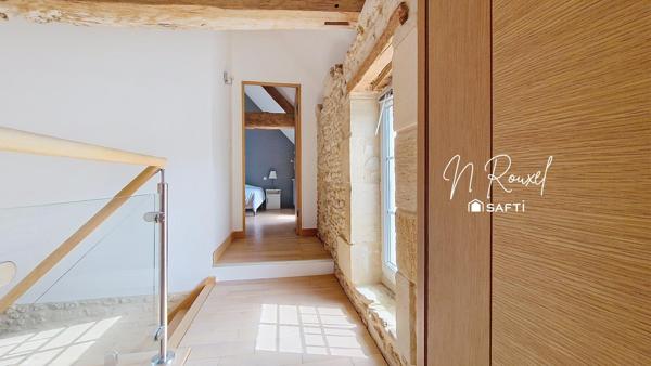 Maison 150m2, 5 chambres, 3 salles d'eau, terrain 383m2
