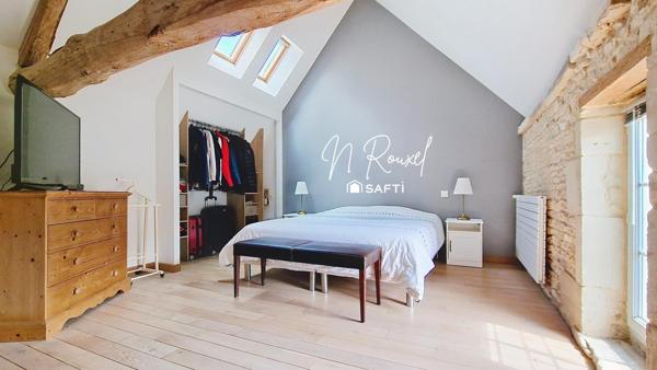 Maison 150m2, 5 chambres, 3 salles d'eau, terrain 383m2
