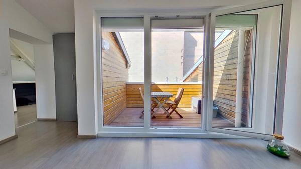 Dpt Meurthe et Moselle (54), à louer NANCY appartement T3, meublé, terrasse privative - Visite virtuelle sur demande
