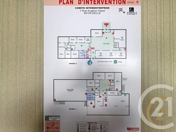 à vendre  955 m 2   DELLE  - 90