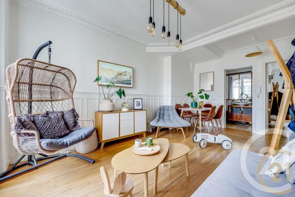 Appartement F3 à vendre  3 pièces - 48 m2 PARIS - 75017