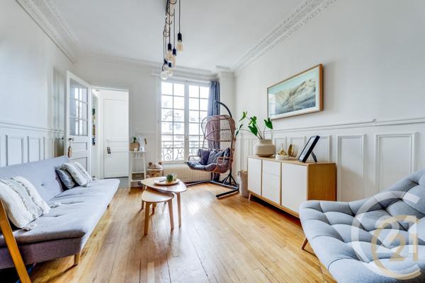 Appartement F3 à vendre  3 pièces - 48 m2 PARIS - 75017